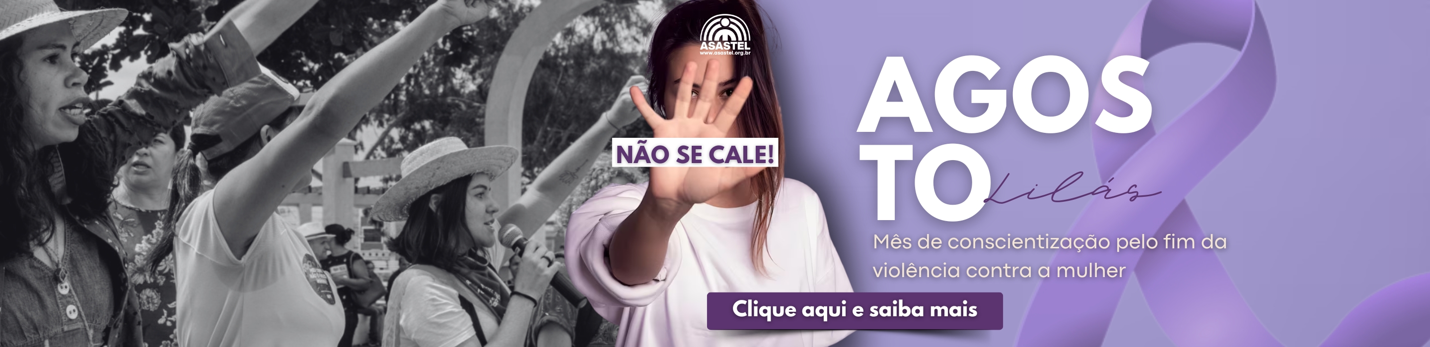 Agosto Lilás