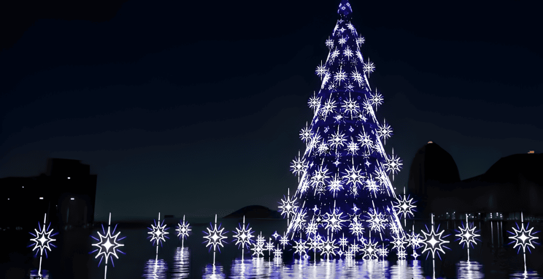 Árvore de Natal da Enseada de Botafogo - Imagem